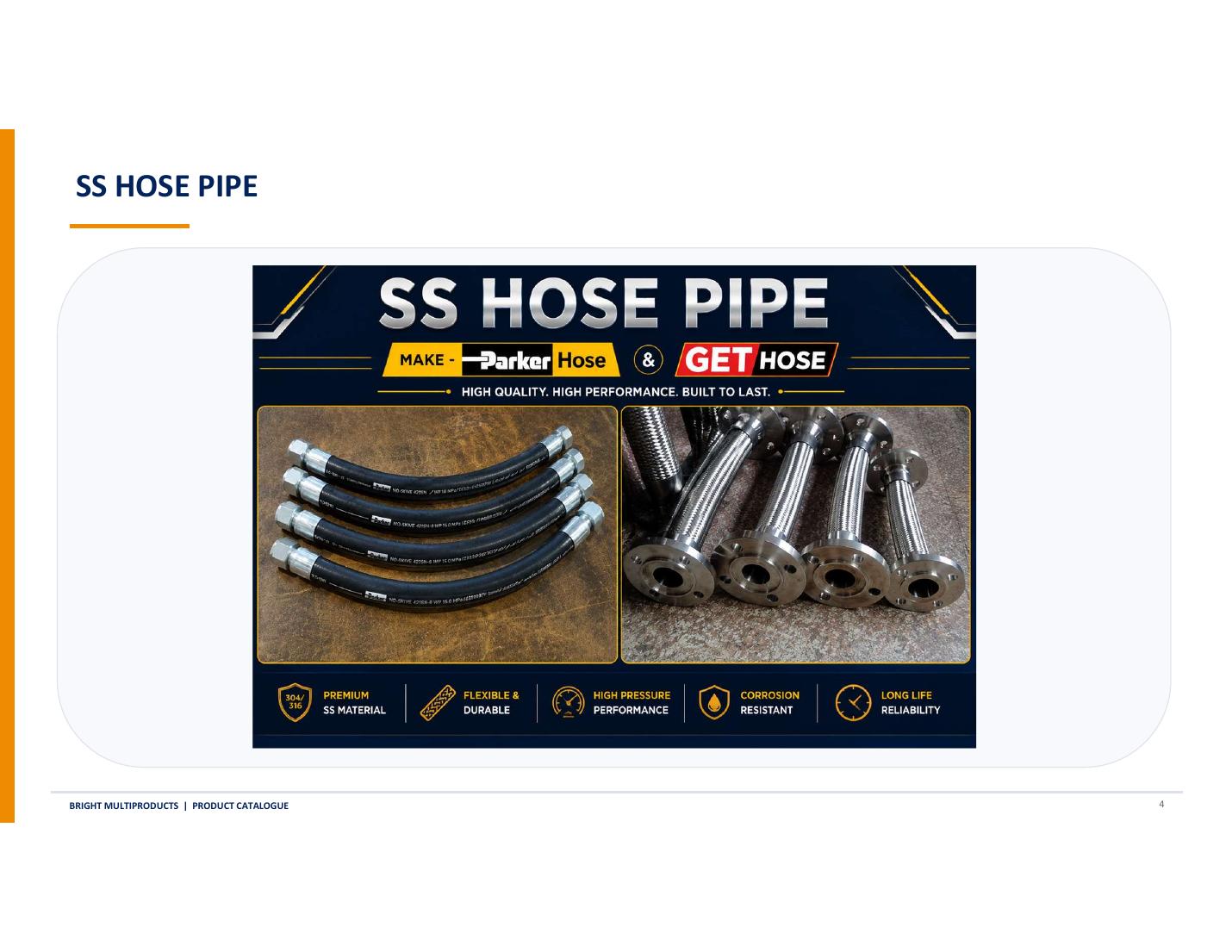 SS Hose Pipe