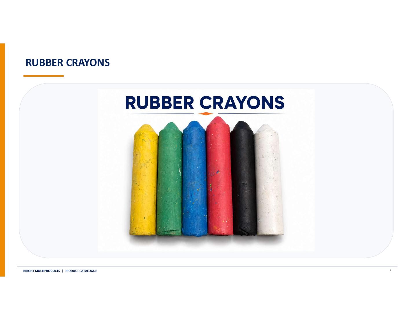 Rubber Crayons